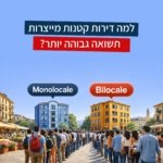 יותר ויותר משקיעים בוחרים לרכוש Monolocale ו  Bilocale הדירות הקטנות שהפכו למנוע התשואה החזק ביותר באיטליה
